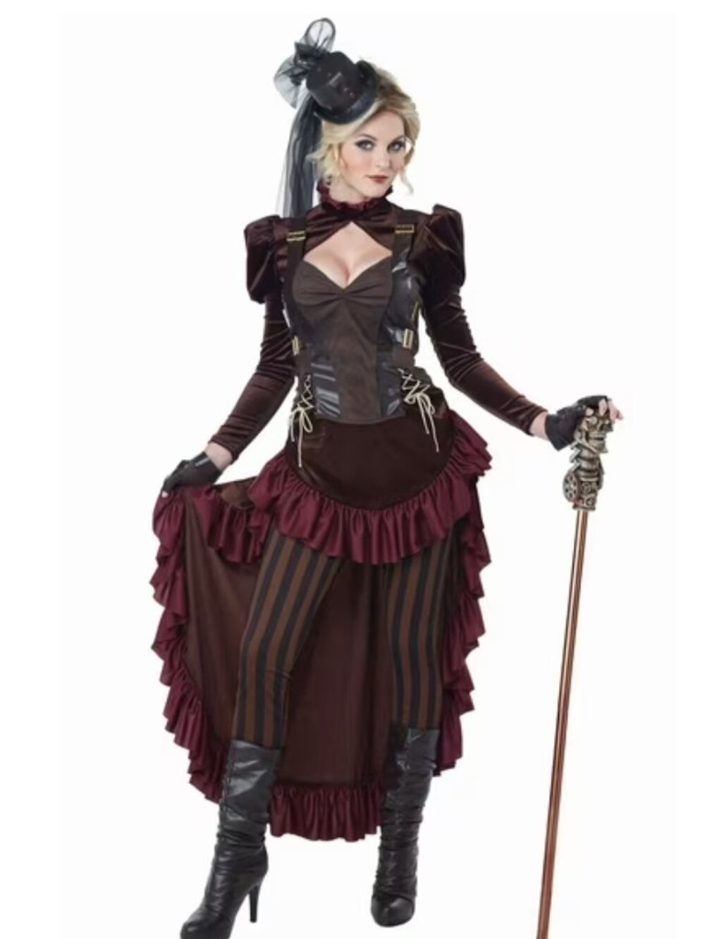 Victorian Steampunk Costume (X-Large 12-14)